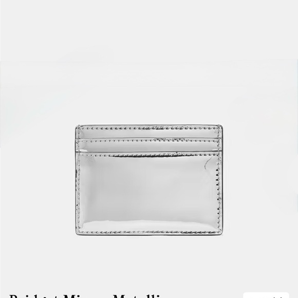 Chic Silver Card Holder by Kate Spade - Picture 2 of 5